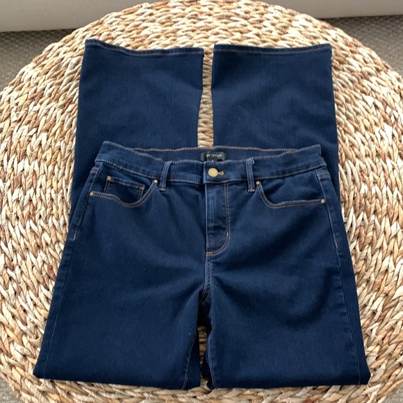 Ann Taylor Dark Wash Slim Boot - Picture 4 of 13